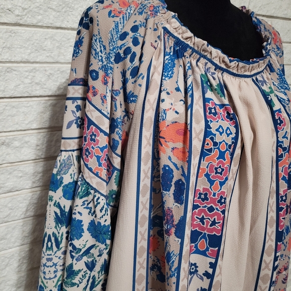 Flying tomatoe womens 1XL boho peasant blouse top - Picture 2 of 12